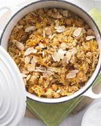 Плов с турецким горошком