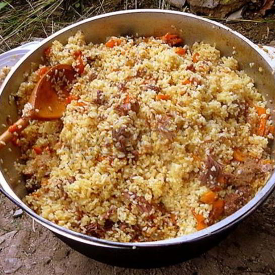 Рецепт плова с тушенкой