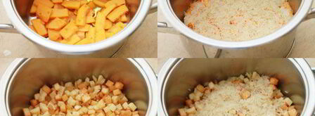 плов с тыквой и фруктами. Шаг 6