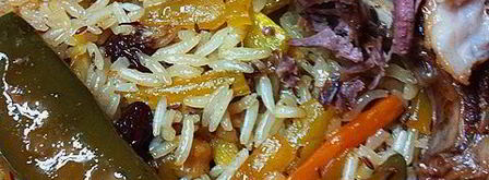 плов ташкентский из риса лазер для стеклокерамики. Шаг 11