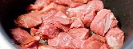 плов в мультиварке с мясом. Шаг 3