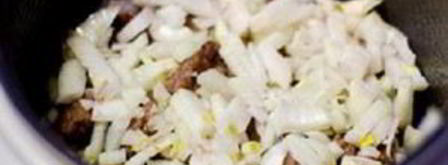 плов в мультиварке с мясом. Шаг 7