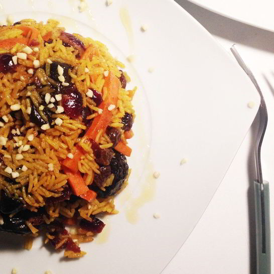 Рецепт сладкого плова по-индийски