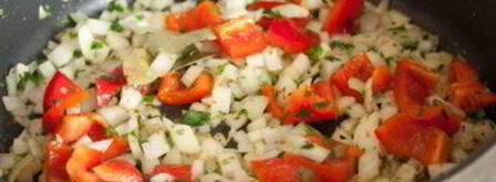 фрикасе из курицы по-креольски. Шаг 8