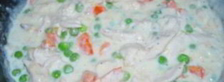 фрикасе из курицы с овощами. Шаг 9