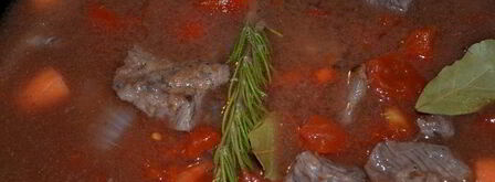 говяжье рагу с грибами и розмарином. Шаг 4