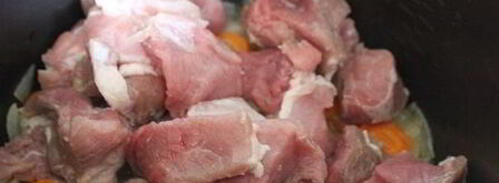 мясное рагу с фасолью. Шаг 3