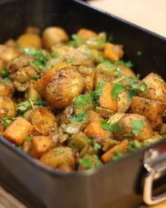 Овощное рагу — постное блюдо