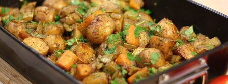 овощное рагу — постное блюдо. Шаг 11