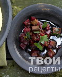 Овощное рагу с баклажанами