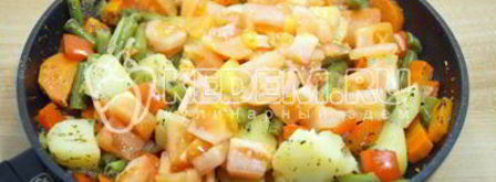 овощное рагу с прованскими травами. Шаг 6