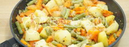 овощное рагу с прованскими травами. Шаг 7