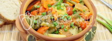 овощное рагу с прованскими травами. Шаг 8