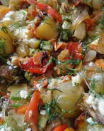 Овощное рагу в духовке