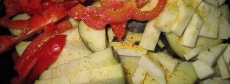 постное рагу с баклажанами. Шаг 5