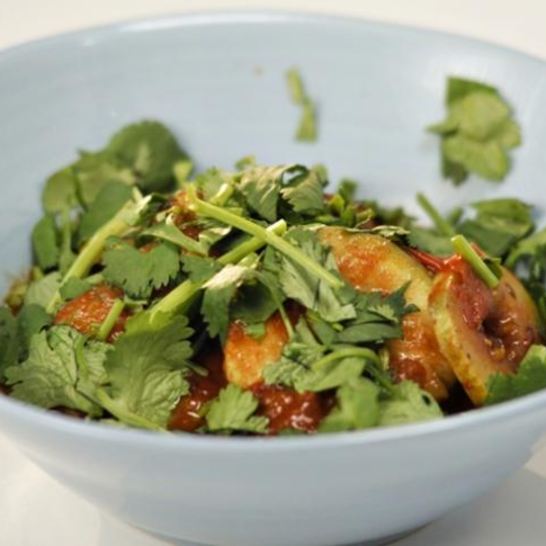 Рецепт пряного овощного рагу с кабачками