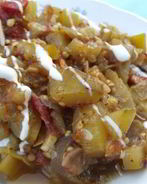 Рагу из баклажанов в мультиварке