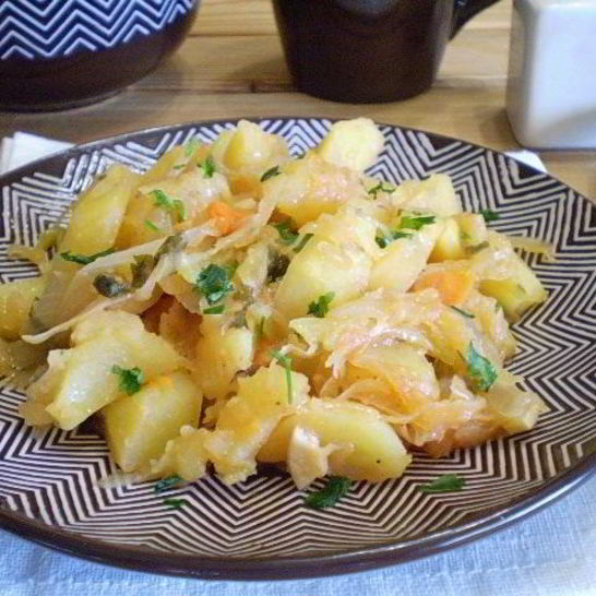 Рецепт рагу из овощей в мультиварке