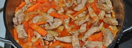 рагу из свинины с кабачками. Шаг 6