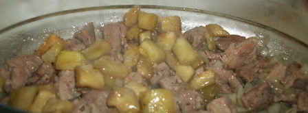 рагу на молоке солнышко. Шаг 4