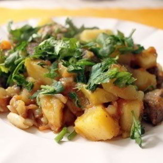 Рецепт рагу с бараниной и картошкой