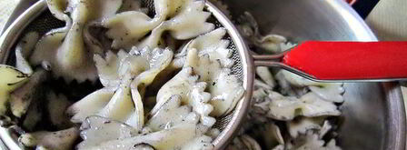 рагу с морскими гребешками и пастой фарфалле венецианский карнавал. Шаг 5