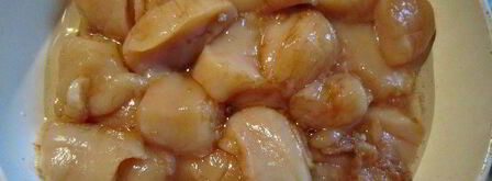 рагу с морскими гребешками и пастой фарфалле венецианский карнавал. Шаг 6