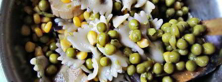 рагу с морскими гребешками и пастой фарфалле венецианский карнавал. Шаг 9