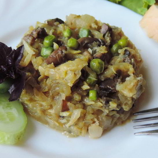 Рецепт зеленого кабачкового рагу