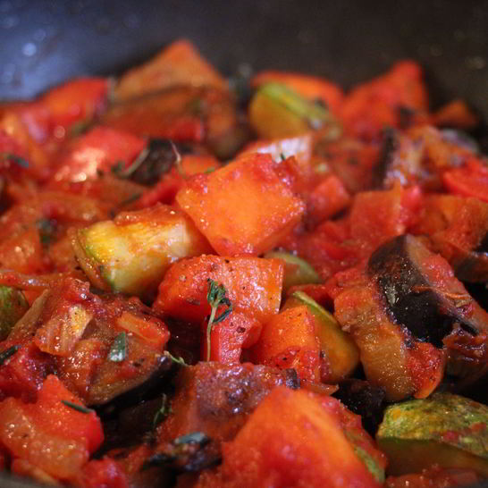 Рецепт рататуя с тыквой