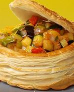 Рататуй в корзинке