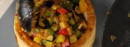 рататуй в корзинке. Шаг 5