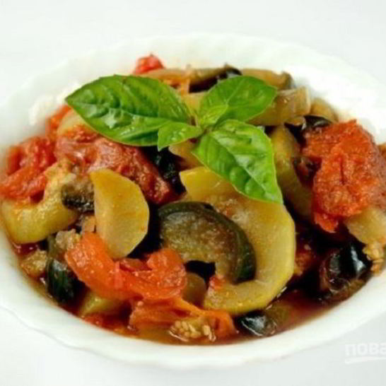 Рецепт рататуя в мультиварке