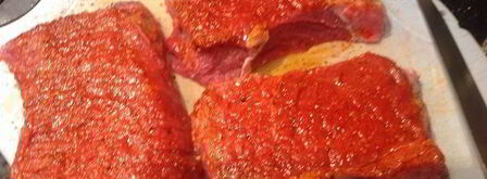 стейк с гарниром рататуй. Шаг 6