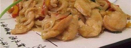 рисовая лапша с индюшиным филе и овощами. Шаг 50