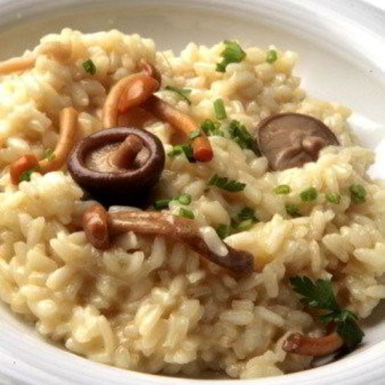 Рецепт итальянского ризотто с лесными грибами