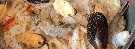 ризоттo porto venere с морепродуктами. Шаг 7