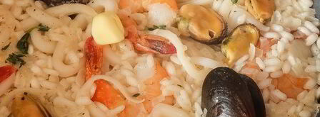 ризоттo porto venere с морепродуктами. Шаг 9