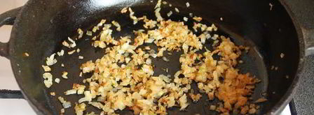 ризотто с белыми грибами и петрушкой. Шаг 4