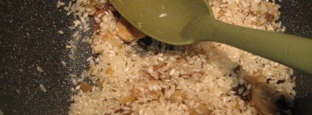 ризотто с белыми грибами. Шаг 4