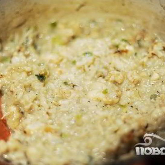 Рецепт ризотто с креветками