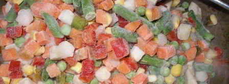 ризотто с курицей и замороженными овощами. Шаг 8