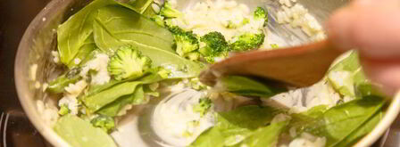 ризотто с лососем. Шаг 5