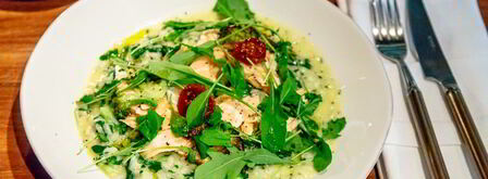 ризотто с лососем. Шаг 8