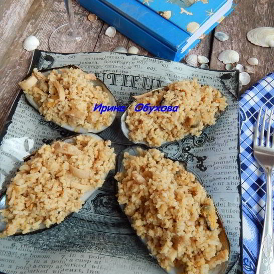 Рецепт ризотто с морепродуктами