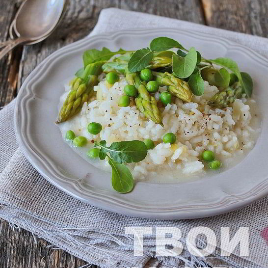 Рецепт ризотто с овощами