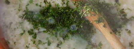 ризотто с пряными травами. Шаг 9