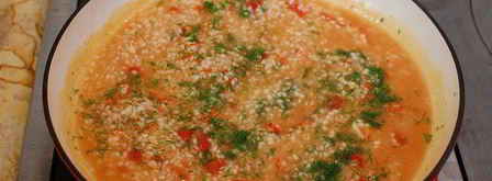 ризотто с раковыми шейками. Шаг 12