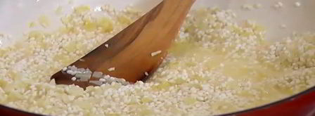 ризотто с раковыми шейками. Шаг 5