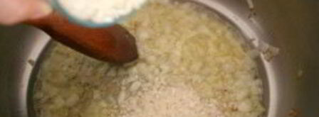 ризотто с шампиньонами. Шаг 3